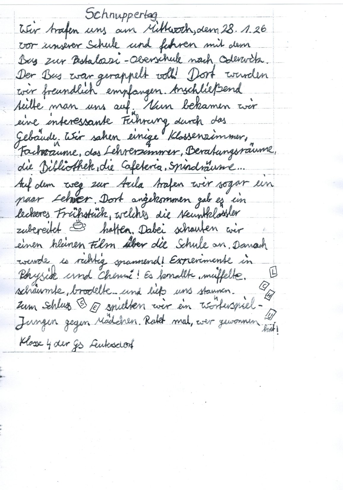 5.1 kommunale einrichtungen grundschule schnuppertag klasse 4 1